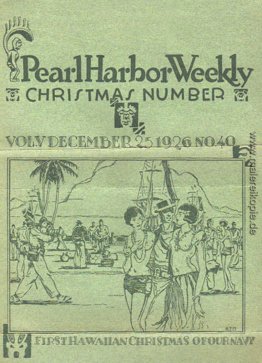 Manookian-Cover für 'Pearl Harbor Weekly ", Dezember 1926