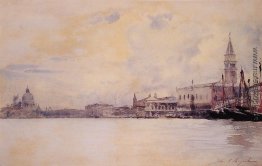 Der Eingang zum Canal Grande, Venedig