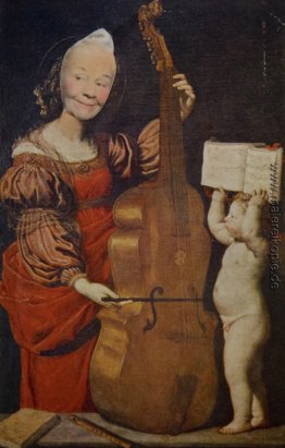 Lächerlich Portrait (Cello, Cherub)
