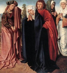Die heiligen Frauen und Johannes auf Golgatha
