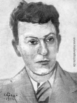 Porträt von A. I. Alikhanov