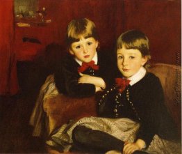 Portrait von zwei Kindern
