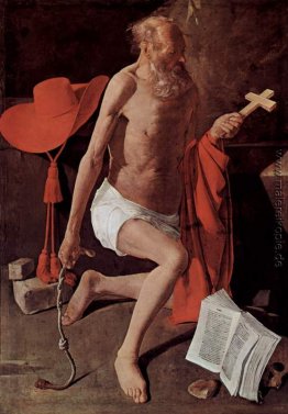 Reue des heiligen Hieronymus, auch als St. Jerome mit Kardinal H
