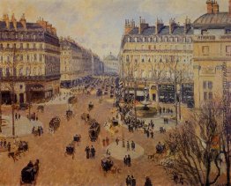 Place du Theatre Francais, Nachmittag Sonne im Winter