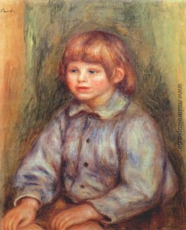 Sitzt Porträt von Claude Renoir