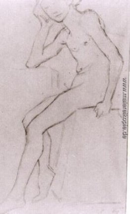 Nach Bargues Seated Nude