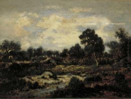 Berglandschaft in der Nähe von Fontainebleau