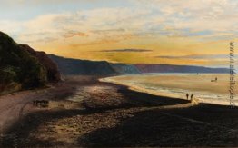 Whitby Sands, Sonnenuntergang