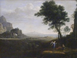 Hagar und Ismael in der Wüste