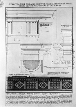 Die römische Altertümer, t. 4, Tafel XXXV. Große Vista von einig