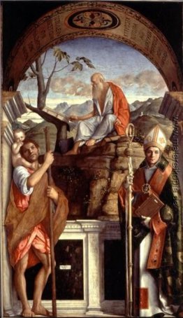St. Jerome, St. Christoph und St. Augustine