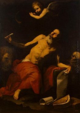 St. Jerome hört der letzten Posaune