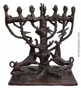 Der Baum des Lebens - Menorah