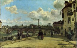 Ansicht von Pontoise: Quai au Pothuis