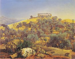 Die Ruinen der Tempel der Juno in Girgenti Lancinia