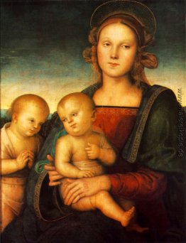 Madonna mit Kind und Little St. John