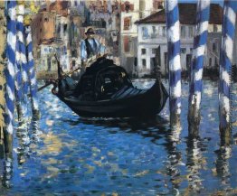 Der Canal Grande in Venedig (blau Venedig)