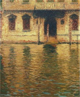 Ansicht des Palastes in Venedig