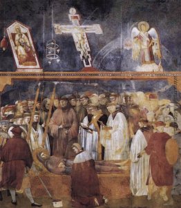 St. Jerome Überprüfen der Stigmata auf dem Körper des heiligen F