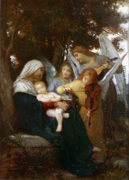 Studie für Vierge aux anges