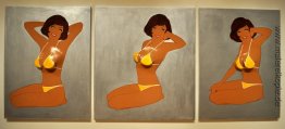 Triptychon II (Beach Girl)