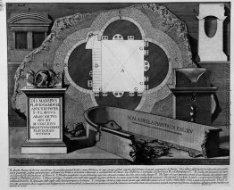 Die römische Altertümer, t. 2, Tafel LV. Plan und die bestehende