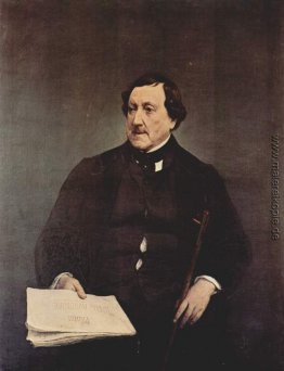 Porträt von Gioacchino Rossini