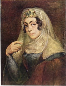 Ein Porträt einer georgischen Frau