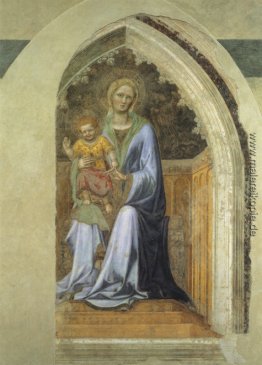 Madonna mit Kind und Engeln Maria mit Kind und Engeln Gentile da