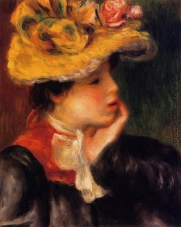 Kopf einer jungen Frau (Yellow Hat)