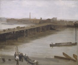 Brown und Silber: Alte Battersea Brück