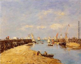 Trouville, die Anlegestelle und das Becken