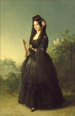 Porträt von Infanta Luisa Fernanda von Spanien, Herzogin von Mon