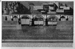 Die römische Altertümer, t. 4, Tafel V. Plan des Mausoleum des K