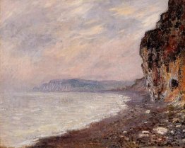 Cliffs at Pourville im Nebel