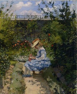 Jeanne im Garten, Pontoise