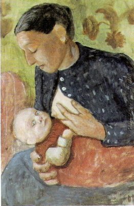 Stillende Mutter von Paula Modersohn-Becker