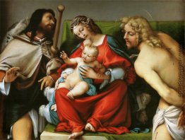 Madonna mit St. Roch und St. Sebastian