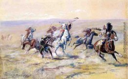 Als Sioux und Blackfoot-Treffen