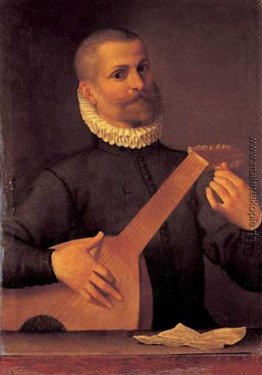 Portrait eines Lauten (Portrait des Musikers Orazio Bassani)