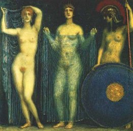 Die drei Göttinnen Hera, Aphrodite, Athene