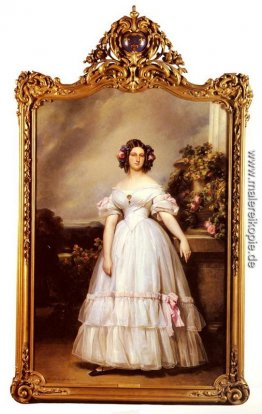 Porträt von Prinzessin Marie Clementine von Orleans