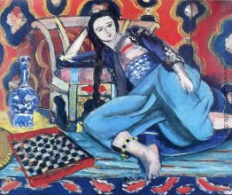 Odalisque mit einem türkischen Chair