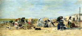 Trouville, Beach Scene