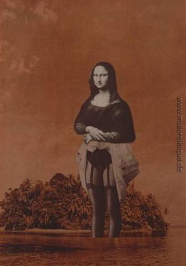 Mona Lisa in Wasser