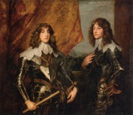 Portrait des Princes Palatine Charles Louis I. und sein Bruder R