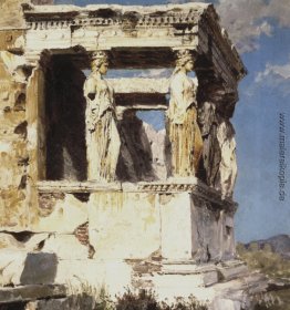 Erechtheion. Der Portikus der Karyatiden.