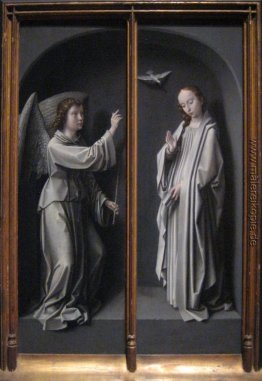 Erzengel Gabriel und Jungfrau Annunciate