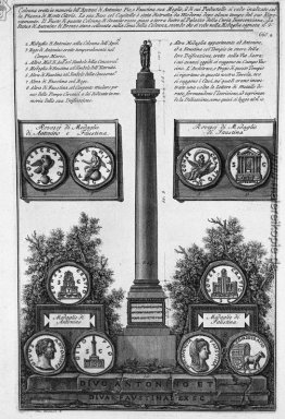 Altrorilievo anderen Seite des Sockels (zwei Zweige)