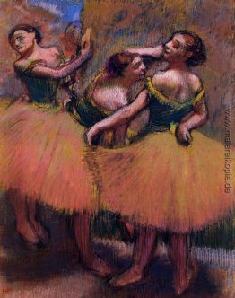 Drei Tänzerinnen, Grün Blusen